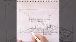 Рисуем интерьер в перспективе