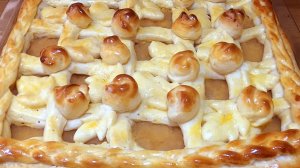 Вкусный ЯБЛОЧНЫЙ ПИРОГ. Открытый пирог. Отличная выпечка.