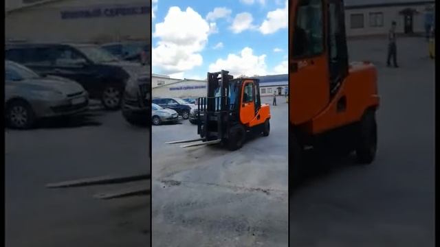 Дизельный вилочный погрузчик Doosan D50SC-5 CAB Б/У