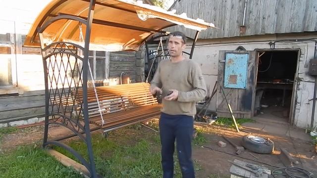 Самодельные качели, обзор,материалы и размеры, смотреть онлайн