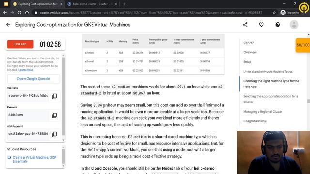 QwikQuest with Kubernetes: Exploring Cost-optimization for GKE Virtual Machines смотреть онлайн