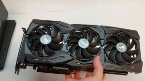 UNBOXING ASUS ROG STRIX GAMING AMD RADEON RX 5700 XT AURA OC 8GB PCIE 4.0