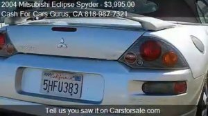 2004 Mitsubishi Eclipse Spyder GS 2dr Convertible for sale i