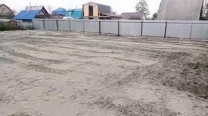 Отсыпка дачного участка песком