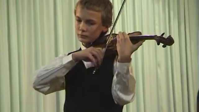 Wieniawski Polonaise D-Dur.Dmitry Udovichenko (violin) mpg смотреть онлайн