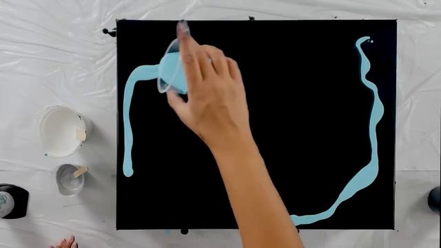 7 Amazing Acrylic Pour Paintings ~ The Side Design ~ Fluid Abstract Art смотреть онлайн