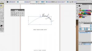 1  Illustrator A05  Текст вдоль кривой и Преобразование в кривые