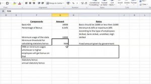 How to calculate bonus in excel | Payment of bonus act 1965 | Employee bonus calculation in excel