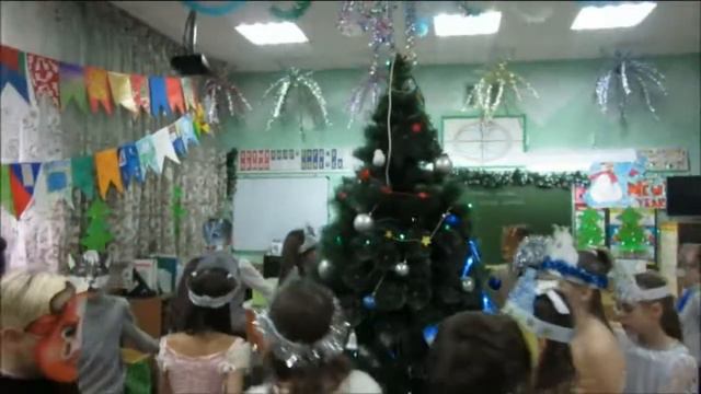 4А класс. Новогоднее поздравление смотреть онлайн