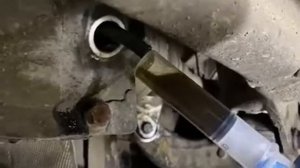 Замена масла в заднем редукторе Е60 535 Xdrive