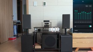Wiim pro + Aiyima DAC A3 + Aiyima A07 pro +Polk Audio R100 + W1 Woofer Sound Sample 01