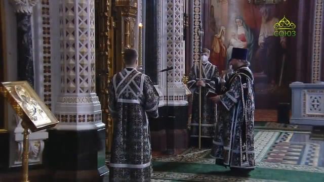 Литургия преждеосвященных даров 9 марта 2022 года, Храм Христа Спасителя, г Мос 1 смотреть онлайн