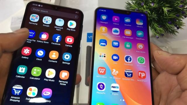 Samsung A10 Vs Vivo Y81i Unboxing and Compare in Hindi смотреть онлайн