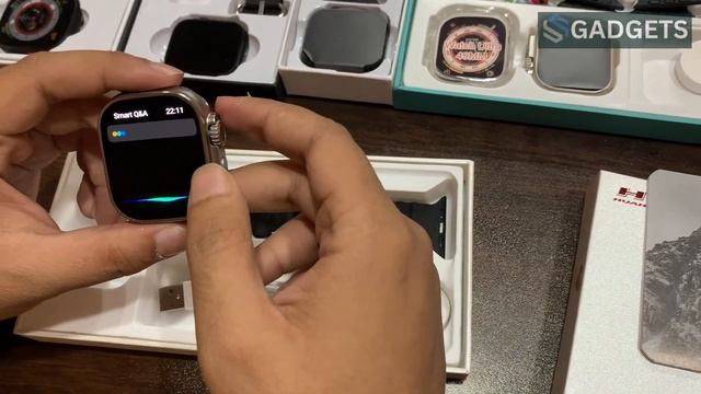 AI watch HK9 ultra 2 | Play games in smart watch смотреть онлайн