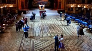 Blackpool tower ballroom.  Broadway Quickstep sequence dance.