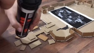 Among Us амонг ас космический корабль своими руками из картона