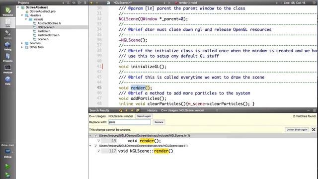Converting NGL Demos to Qt 5.5 QOpenGLWindow смотреть онлайн