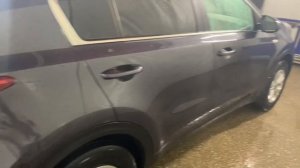 Kia Sportage. Мойка в 2 фазы нанесение кварца. Foam Heroes. Премиум Мойка.