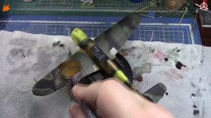 Сборка модели "Bf-109 F2" фирмы "Звезда" в 1/48 масштабе. Четвертая часть (заключительная).