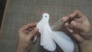 Птичка из бумаги ОЪЕМНАЯ! Поделки своими руками!