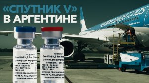 В Аргентину доставили первую партию вакцины «Спутник V»