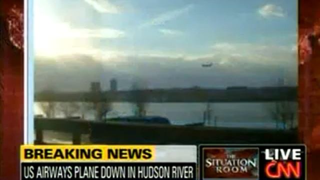 CNN SPECIAL COVERAGE: THE HUDSON CRASH-LANDING (JANUARY 15, 2009, 3:00 - 8:28 & 9:00 - 10:50 PM ET) смотреть онлайн