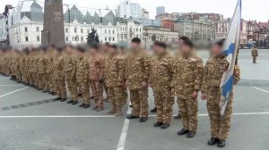 Первый батальон добровольческого отряда «Тигр» вернулся домой.MP4