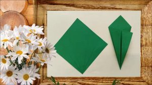 Мастер класс Ромашка в стиле оригами  Большеатлымская ОБ