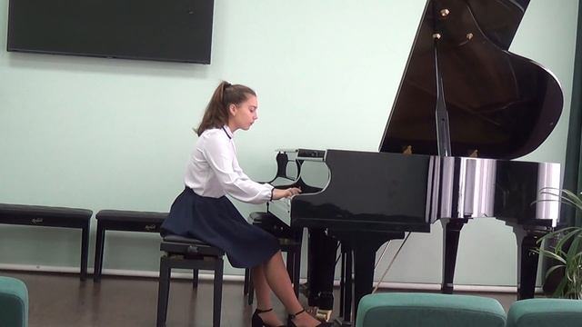 Семёнова Анна Б.Мартину "Вальс сентиментальной куклы", Ж. Металлиди "Каприччио" смотреть онлайн