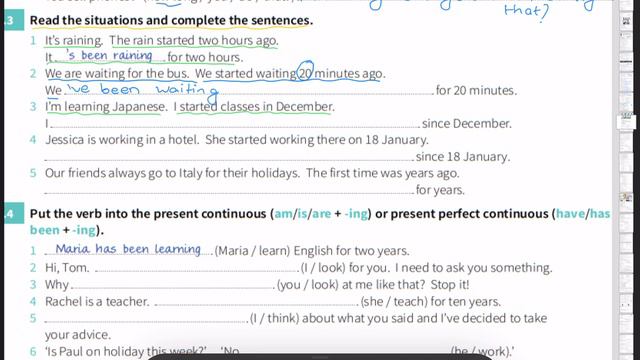 Present Perfect Continuous Tense Exercise| English Language Online Class |Nepali | IELTS in Nepali