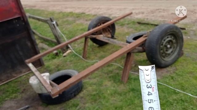 самодельный прицеп,начало.Часть 1