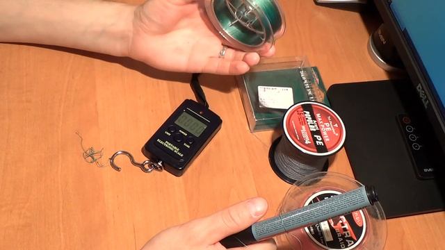 Плетеный шнур из Китая. Тест на разрыв . смотреть онлайн