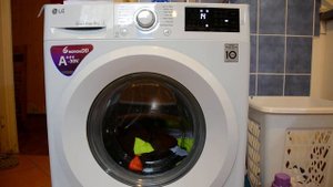 LG 6 motion Direct Drive washing, Sport Wear program test 1
