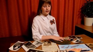 Р.Рождественский "Послевоенная песня" ("Задохнулись канонады...") читает Дарья Гурова (10 лет)