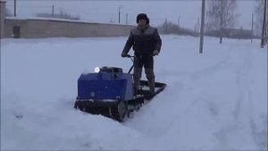 Мотобуксировщик Лидер 1 с реверсом