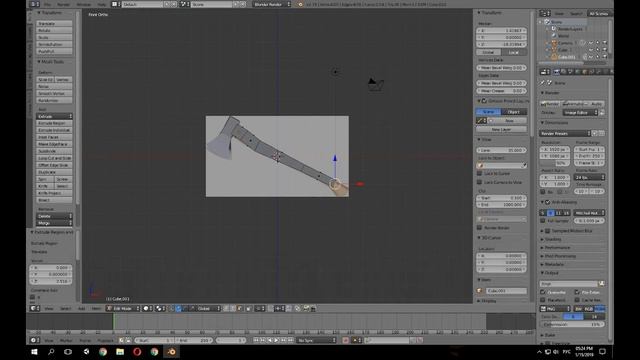 Как моделировать по картинке в Blender
