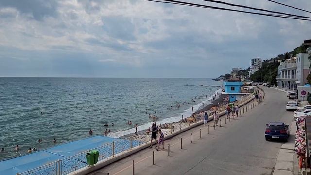Алушта .Пляжи открыли !