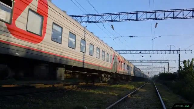 ЭП1М-557, РЖД ЭП1М-779 с поездом №452 Адлер - Ижевск смотреть онлайн