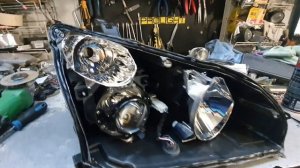 lexus RX 300. Замена штатных линз на биксеноновые Stanley. Реализация ДХО в поворот.
