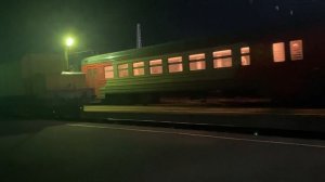 Прибытие ЭД9Т-0015 Пенза-Ртищево и отправление поезда 576, ст.Пенза-3