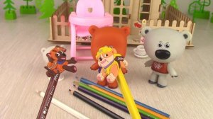 Кеша ИНОПЛАНЕТЯНИН? Ми-ми-мишки наловили РЫБУ! Мультики с игрушками для детей