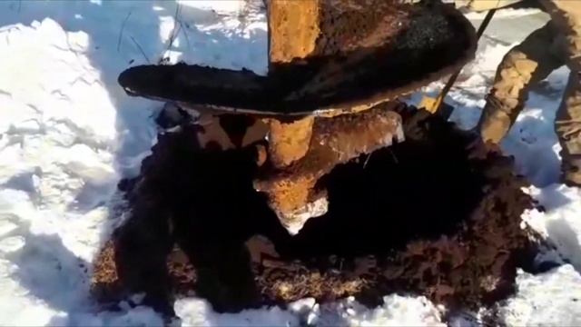 Бурение колодца Ямобуром смотреть онлайн