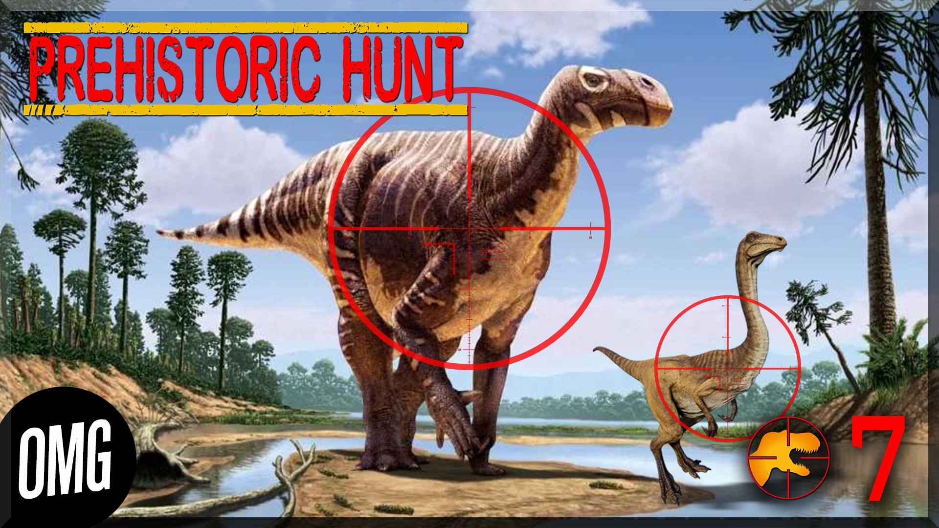 [OMG] Prehistoric Hunt #7 // ГАЛИМИМ + ИГУАНОДОН // Прохождение на русском