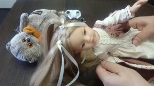 Примерка наряда для куклы Паола Рейна Маника Paola Reina doll outfit 28.08.22