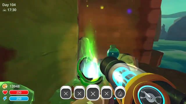 Slime Rancher # 6 , New Treasure, lava Dust ,Deep Brain