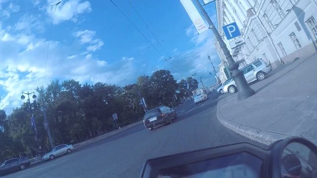 Saint-Petersburg on bike - Санкт-Петербург на мотоцикле pt.4 смотреть онлайн