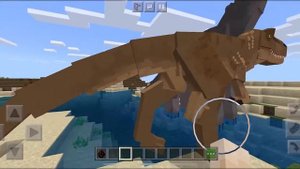 ОБЗОР НА МОД МАЙНКРАФТ ПЕ "ДИНОЗАВРЫ" ! ОНИ СУЩЕСТВУЮТ БЕГИ ПОКА МОЖЕШЬ