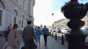 Санкт-Петербург Невский проспект, прогулка по городу. St. Petersburg Nevsky Prospect, city walk.