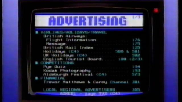 ITV Oracle Advert 80's смотреть онлайн