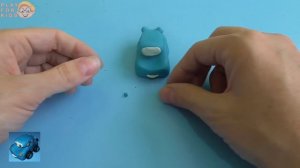 Мастер-класс: лепим из пластилина плей до Машинку синюю